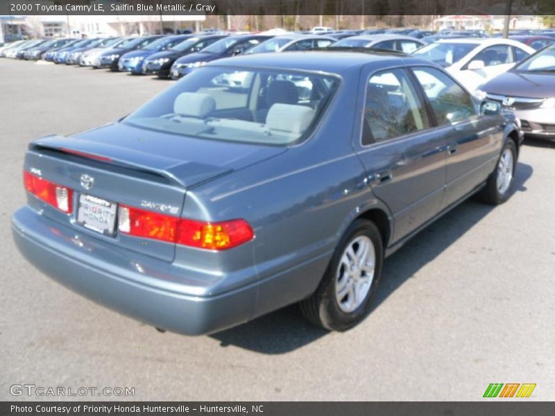 Sailfin Blue Metallic / Gray 2000 Toyota Camry LE