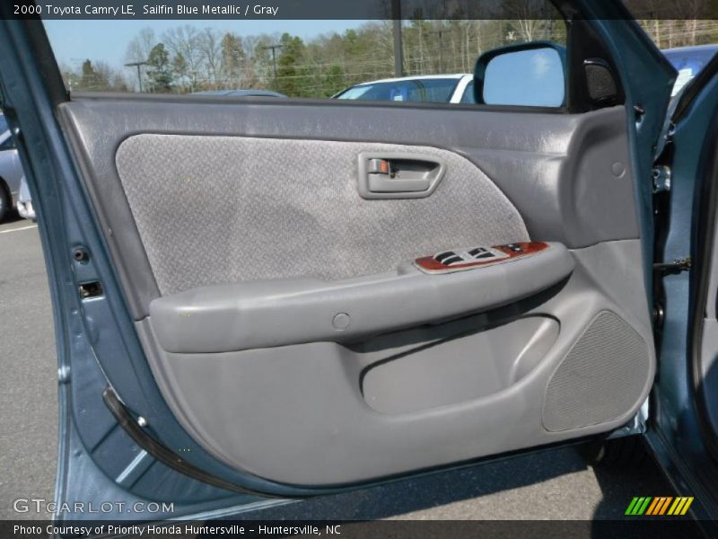 Sailfin Blue Metallic / Gray 2000 Toyota Camry LE