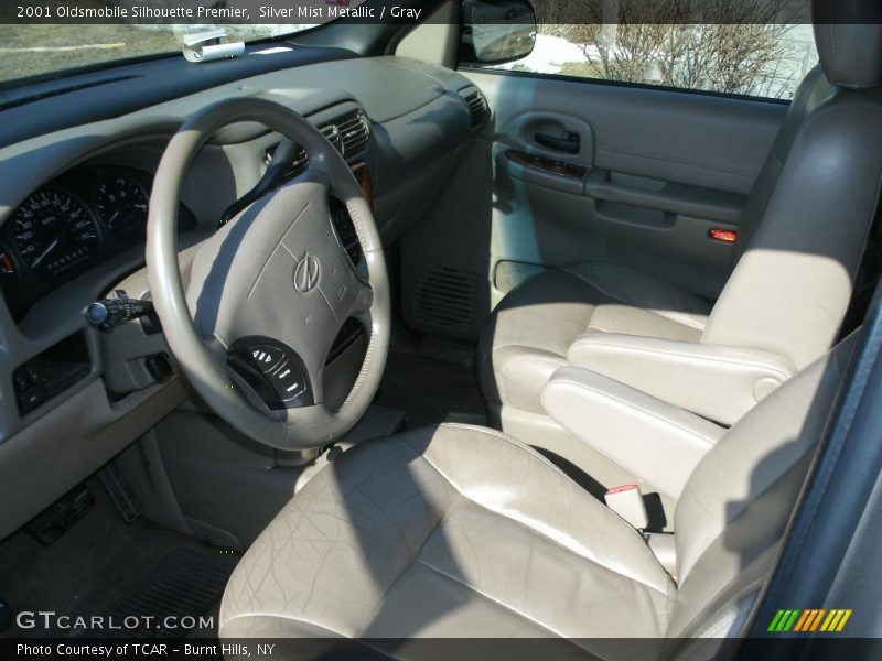 Silver Mist Metallic / Gray 2001 Oldsmobile Silhouette Premier