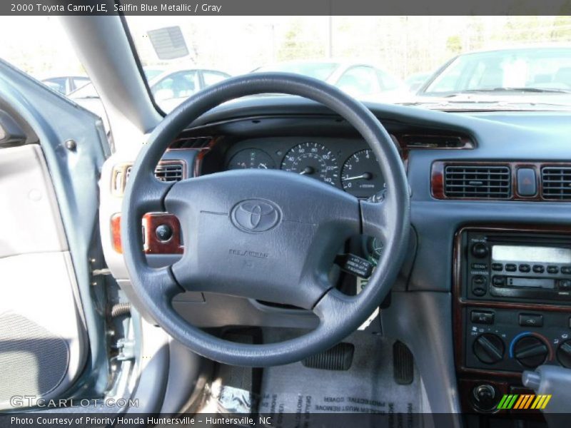 Sailfin Blue Metallic / Gray 2000 Toyota Camry LE