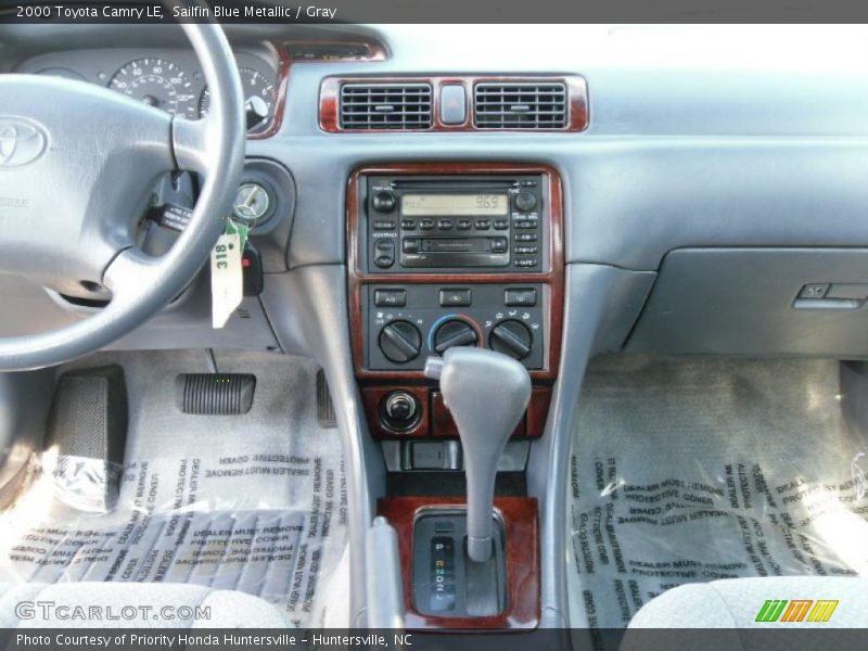 Sailfin Blue Metallic / Gray 2000 Toyota Camry LE