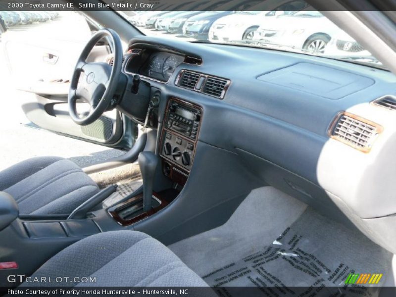 Sailfin Blue Metallic / Gray 2000 Toyota Camry LE