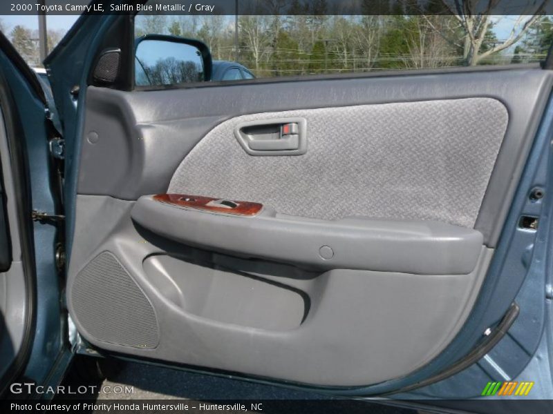 Sailfin Blue Metallic / Gray 2000 Toyota Camry LE
