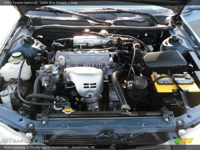 Sailfin Blue Metallic / Gray 2000 Toyota Camry LE