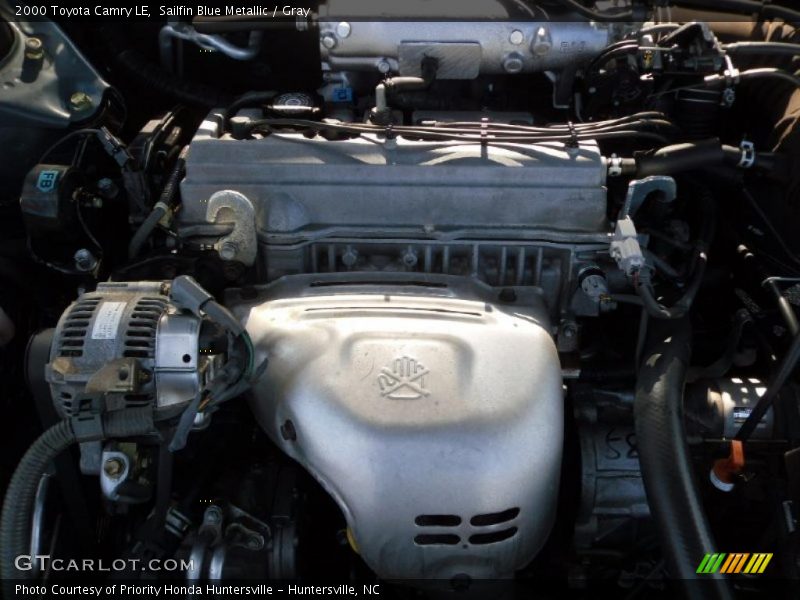 Sailfin Blue Metallic / Gray 2000 Toyota Camry LE