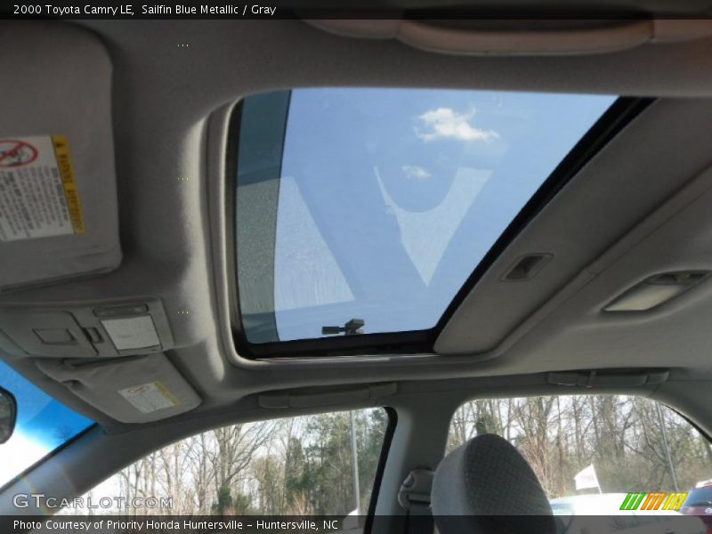 Sailfin Blue Metallic / Gray 2000 Toyota Camry LE