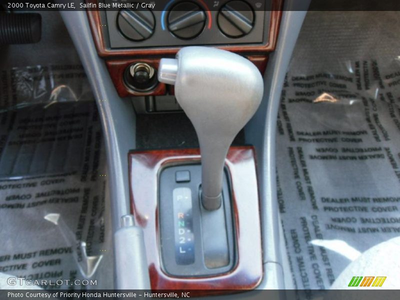 Sailfin Blue Metallic / Gray 2000 Toyota Camry LE