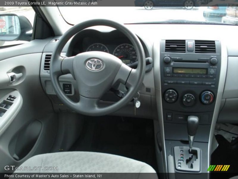 Magnetic Gray Metallic / Ash 2009 Toyota Corolla LE