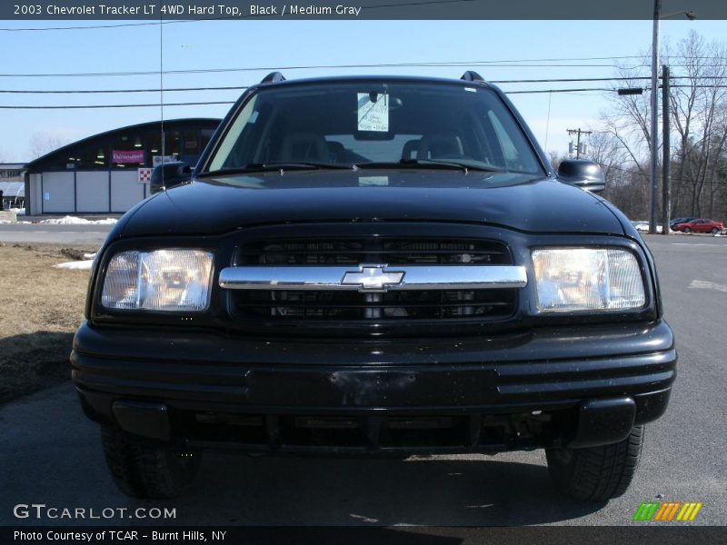 Black / Medium Gray 2003 Chevrolet Tracker LT 4WD Hard Top