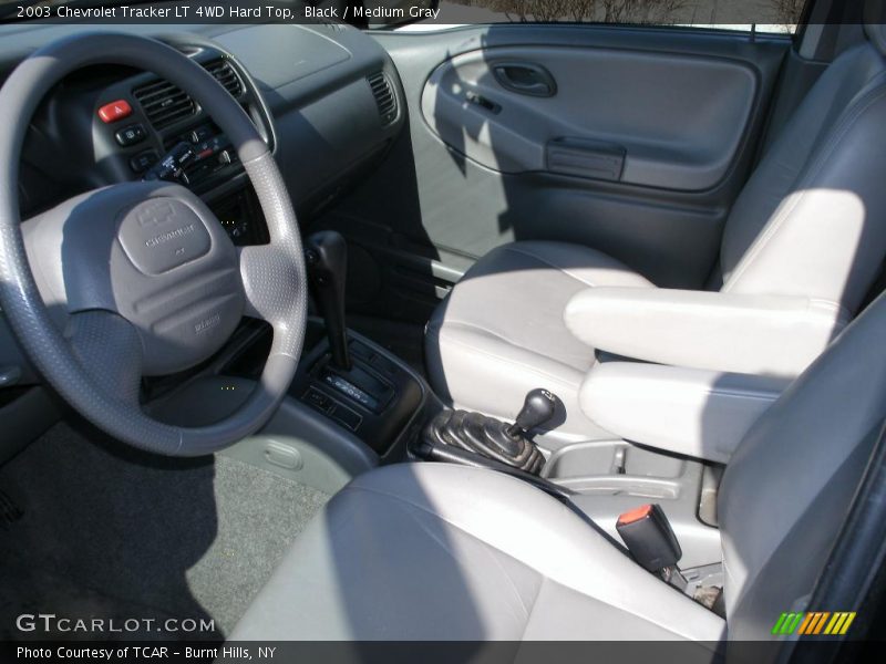 Black / Medium Gray 2003 Chevrolet Tracker LT 4WD Hard Top