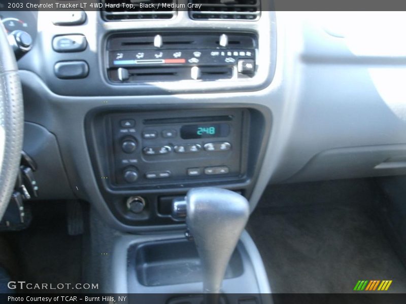 Black / Medium Gray 2003 Chevrolet Tracker LT 4WD Hard Top