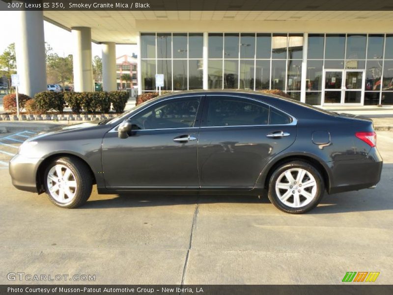 Smokey Granite Mica / Black 2007 Lexus ES 350