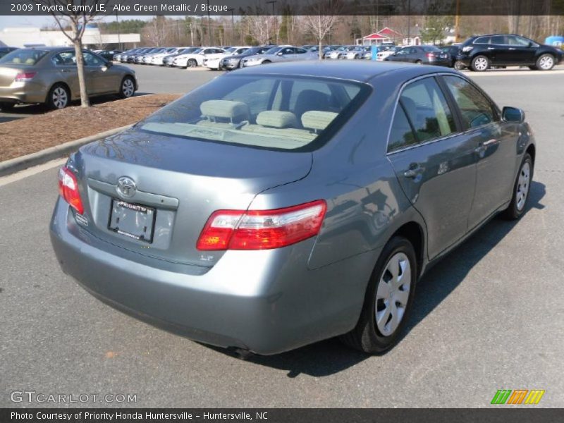 Aloe Green Metallic / Bisque 2009 Toyota Camry LE