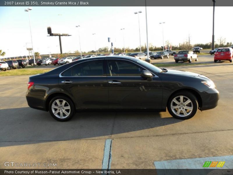 Smokey Granite Mica / Black 2007 Lexus ES 350
