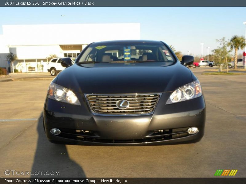 Smokey Granite Mica / Black 2007 Lexus ES 350