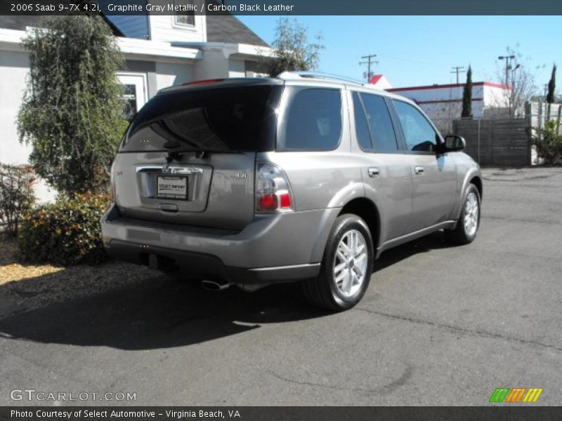 Graphite Gray Metallic / Carbon Black Leather 2006 Saab 9-7X 4.2i