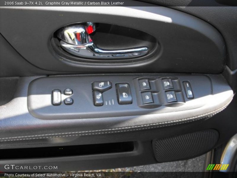 Graphite Gray Metallic / Carbon Black Leather 2006 Saab 9-7X 4.2i