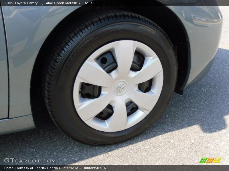 Aloe Green Metallic / Bisque 2009 Toyota Camry LE