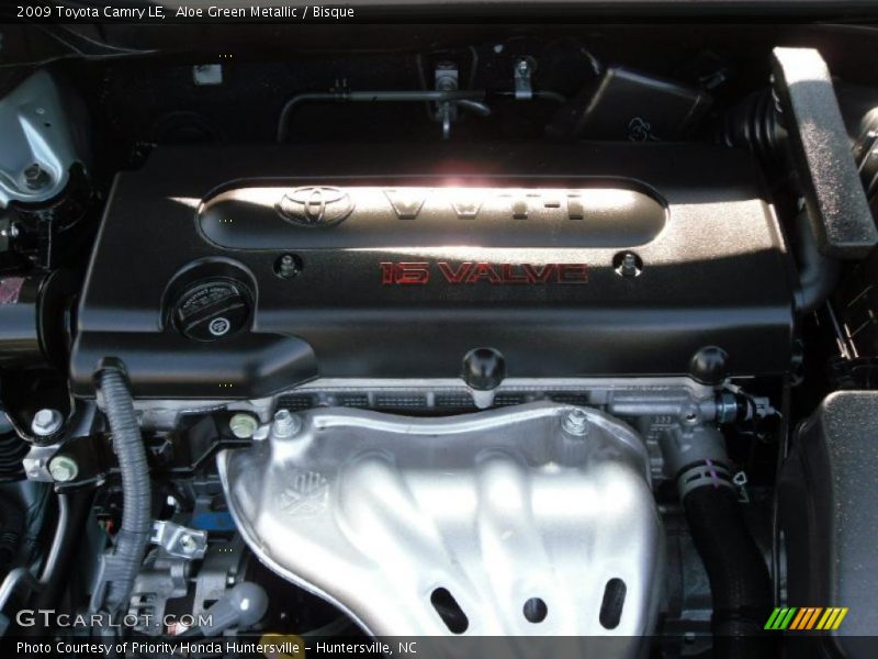 Aloe Green Metallic / Bisque 2009 Toyota Camry LE