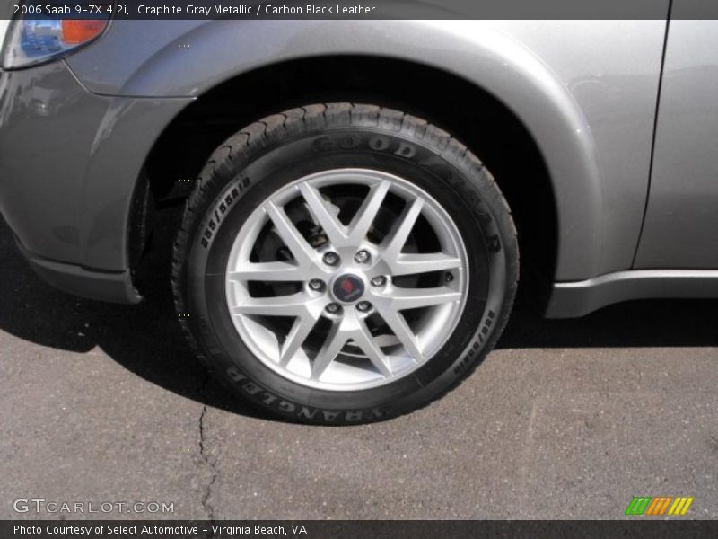 Graphite Gray Metallic / Carbon Black Leather 2006 Saab 9-7X 4.2i