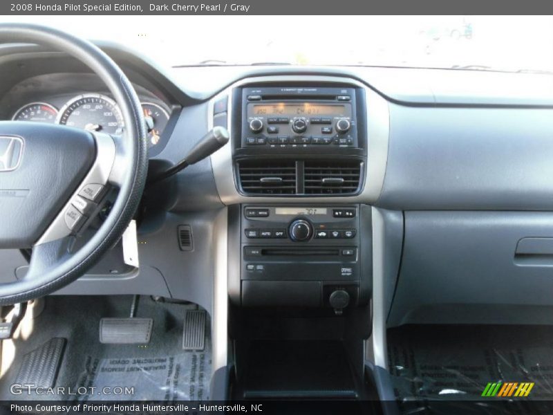 Dark Cherry Pearl / Gray 2008 Honda Pilot Special Edition