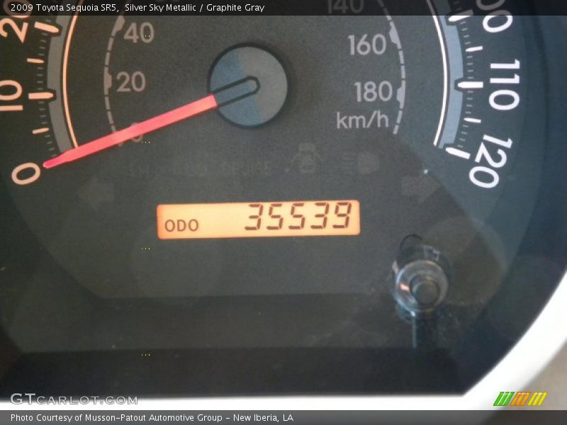 Silver Sky Metallic / Graphite Gray 2009 Toyota Sequoia SR5