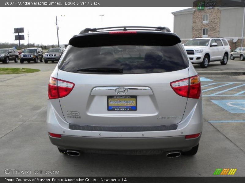 Liquid Silver / Black 2007 Hyundai Veracruz Limited