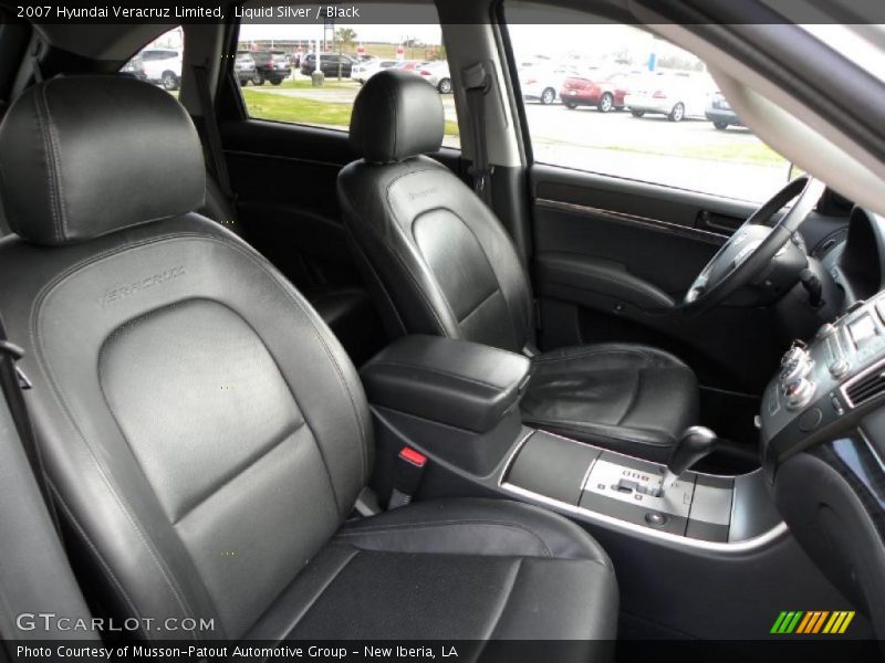 Liquid Silver / Black 2007 Hyundai Veracruz Limited