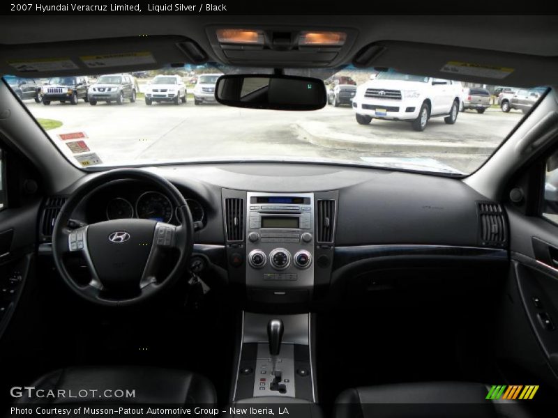 Liquid Silver / Black 2007 Hyundai Veracruz Limited