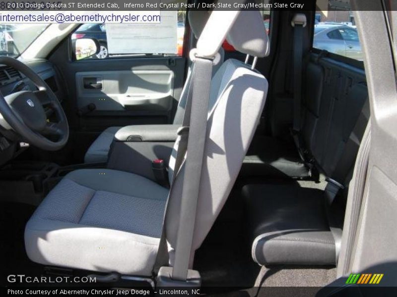 Inferno Red Crystal Pearl / Dark Slate Gray/Medium Slate Gray 2010 Dodge Dakota ST Extended Cab