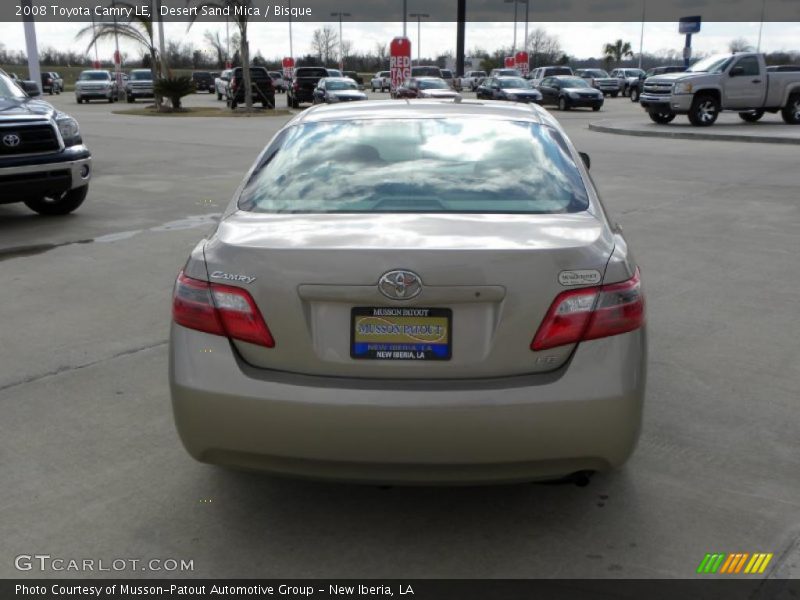 Desert Sand Mica / Bisque 2008 Toyota Camry LE