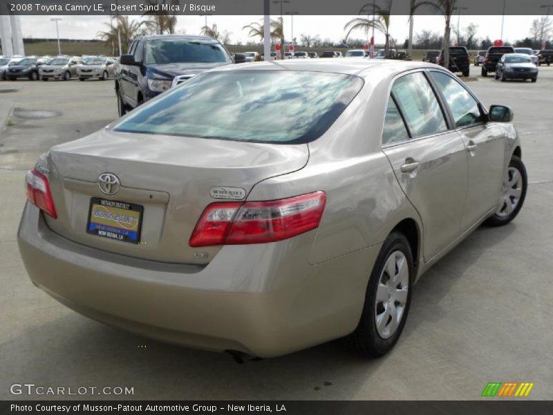 Desert Sand Mica / Bisque 2008 Toyota Camry LE