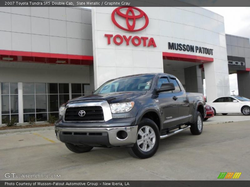 Slate Metallic / Graphite Gray 2007 Toyota Tundra SR5 Double Cab