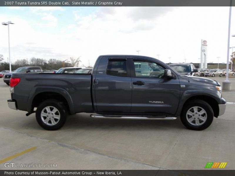 Slate Metallic / Graphite Gray 2007 Toyota Tundra SR5 Double Cab