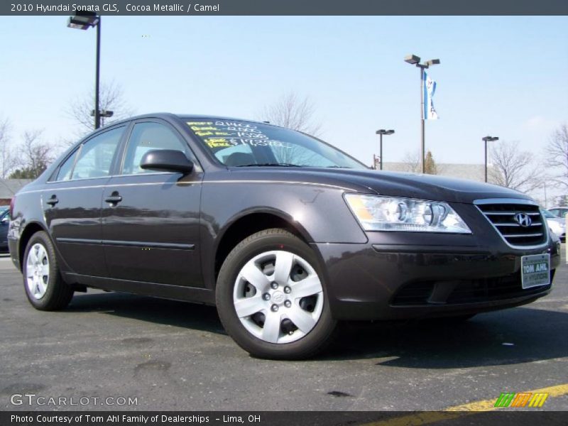 Cocoa Metallic / Camel 2010 Hyundai Sonata GLS
