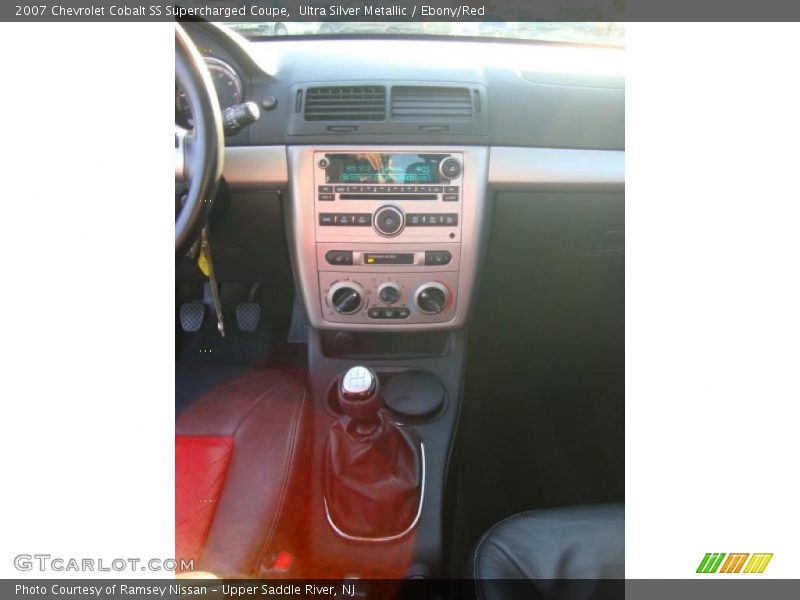 Ultra Silver Metallic / Ebony/Red 2007 Chevrolet Cobalt SS Supercharged Coupe