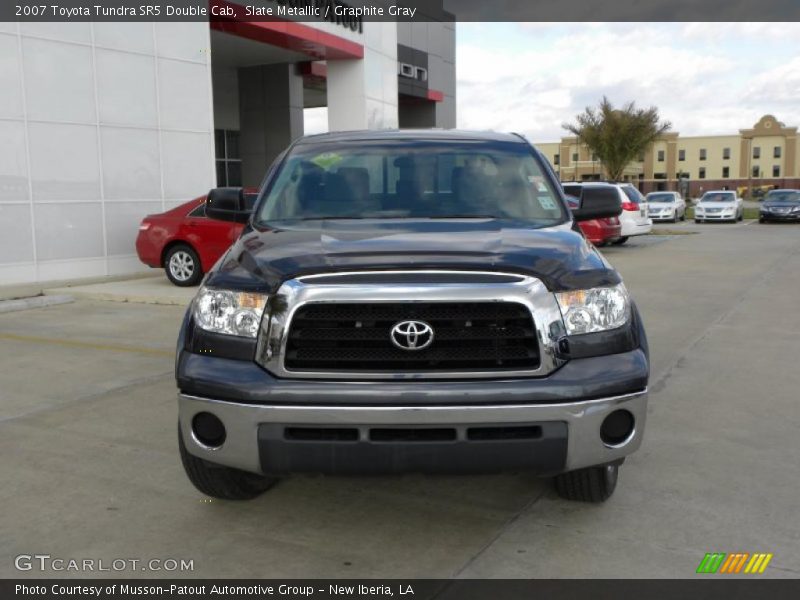 Slate Metallic / Graphite Gray 2007 Toyota Tundra SR5 Double Cab
