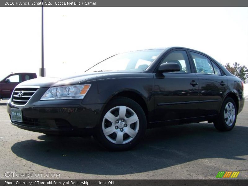 Cocoa Metallic / Camel 2010 Hyundai Sonata GLS