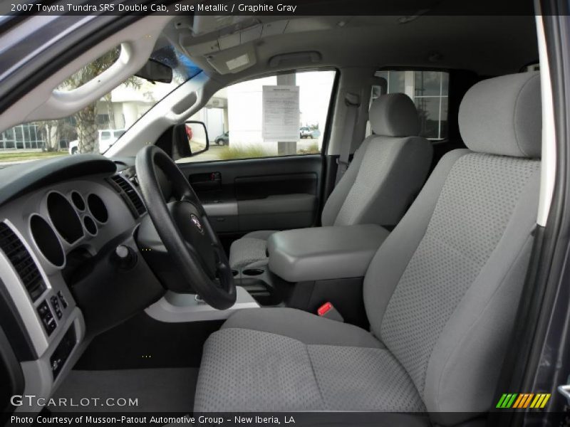 Slate Metallic / Graphite Gray 2007 Toyota Tundra SR5 Double Cab
