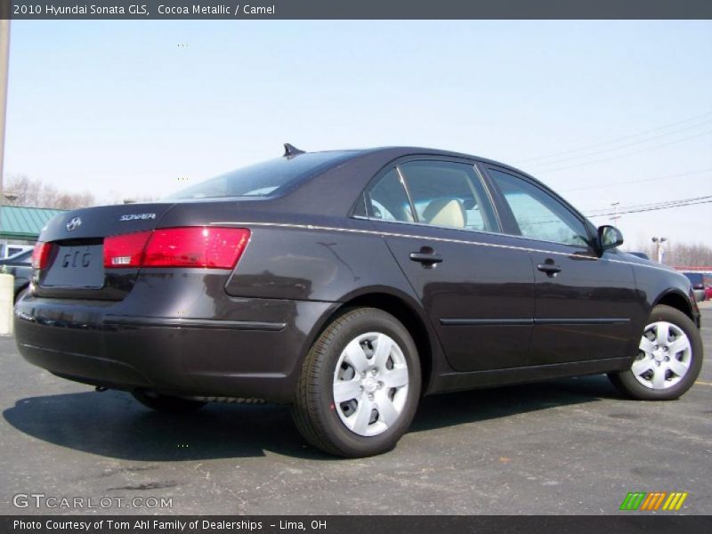 Cocoa Metallic / Camel 2010 Hyundai Sonata GLS