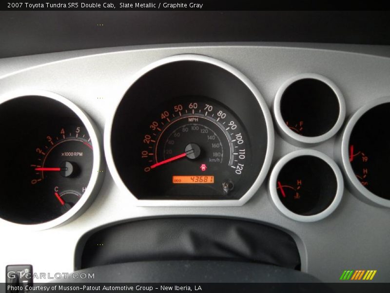 Slate Metallic / Graphite Gray 2007 Toyota Tundra SR5 Double Cab