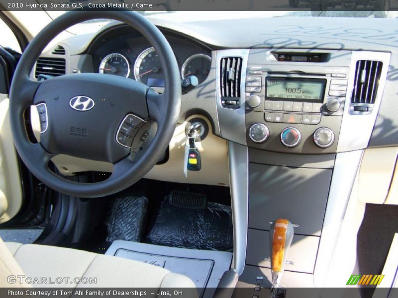 Cocoa Metallic / Camel 2010 Hyundai Sonata GLS
