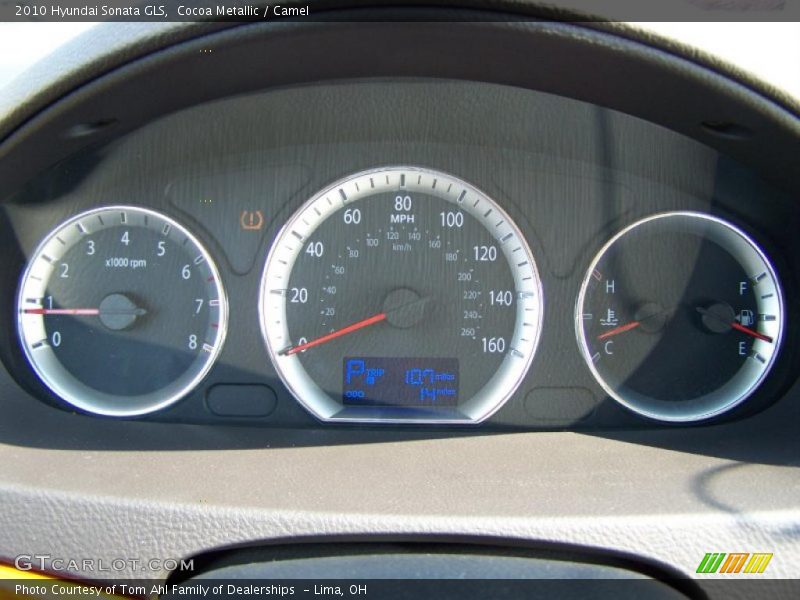 Cocoa Metallic / Camel 2010 Hyundai Sonata GLS