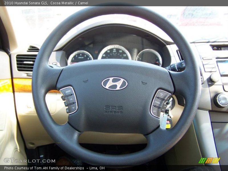 Cocoa Metallic / Camel 2010 Hyundai Sonata GLS