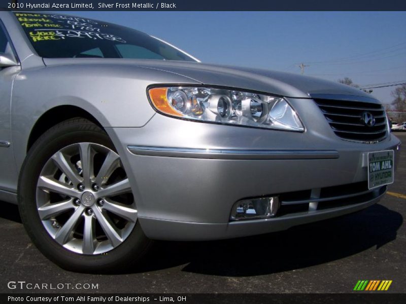 Silver Frost Metallic / Black 2010 Hyundai Azera Limited
