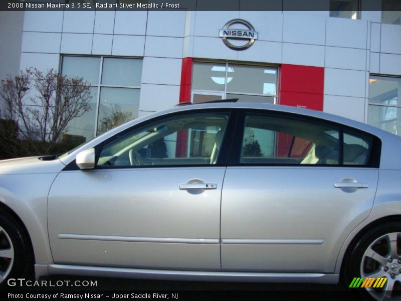 Radiant Silver Metallic / Frost 2008 Nissan Maxima 3.5 SE