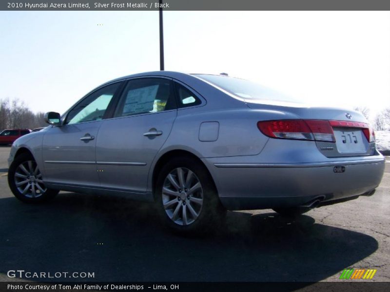 Silver Frost Metallic / Black 2010 Hyundai Azera Limited