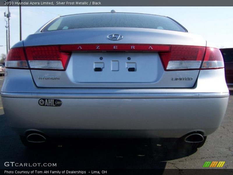 Silver Frost Metallic / Black 2010 Hyundai Azera Limited