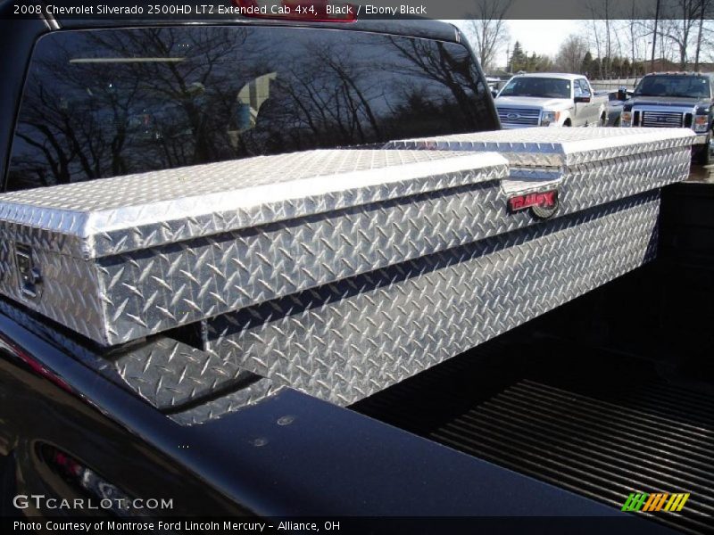 Black / Ebony Black 2008 Chevrolet Silverado 2500HD LTZ Extended Cab 4x4