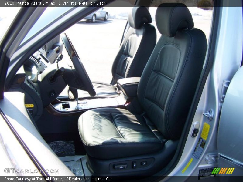 Silver Frost Metallic / Black 2010 Hyundai Azera Limited